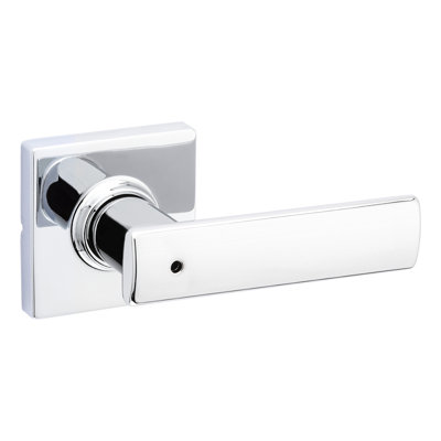 Breton Privacy Lever with Square Rose