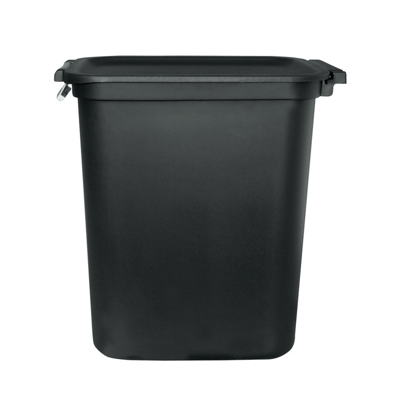 Plastic Manual Lift Kitchen Trash Can - 7.7 Gallons