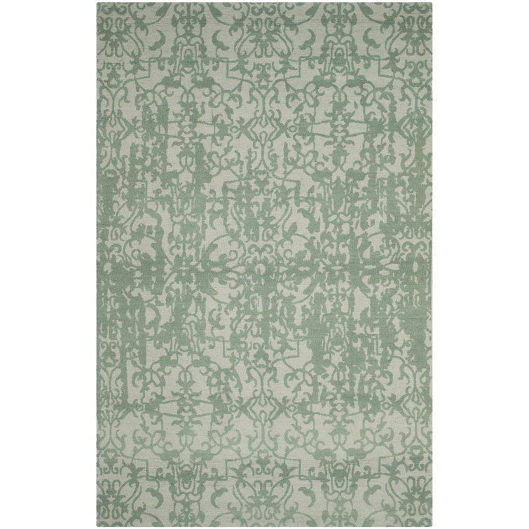 Ellicottville Restoration Vintage Hand Tufted Wool Pile Oriental Rug