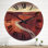 Horloge murale industrielle Scenic Drive