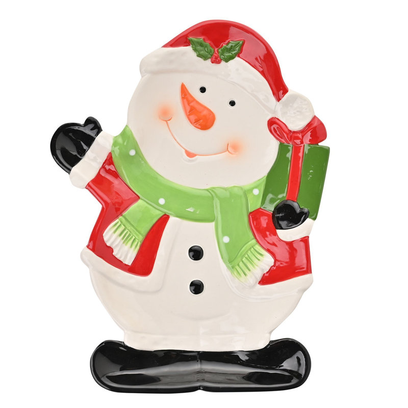 Snowman Plate