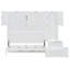 Lit escamotable mural avec tiroirs et bureau Murphy
