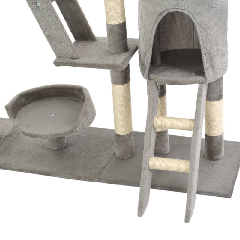 Nevin 250cm H Cat Tree, Grey