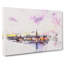Stockholm in Sweden Watercolour - Wrapped Canvas-56660447