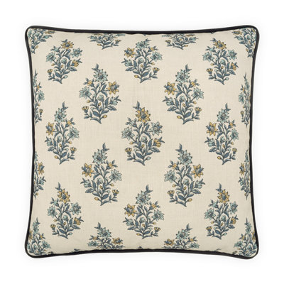 Floren Floral Square Pillow Cover & Insert