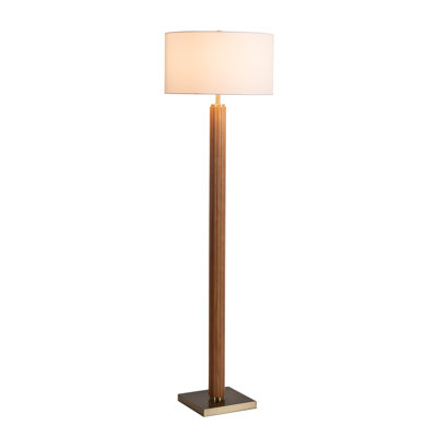 Tambo 62" Linen Floor Lamp