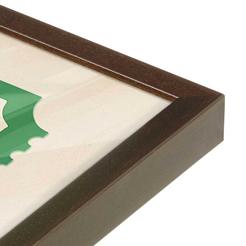 Reproduction d'art «Jolly Billetterie», 24 po x 36 po, Brun Belvinder