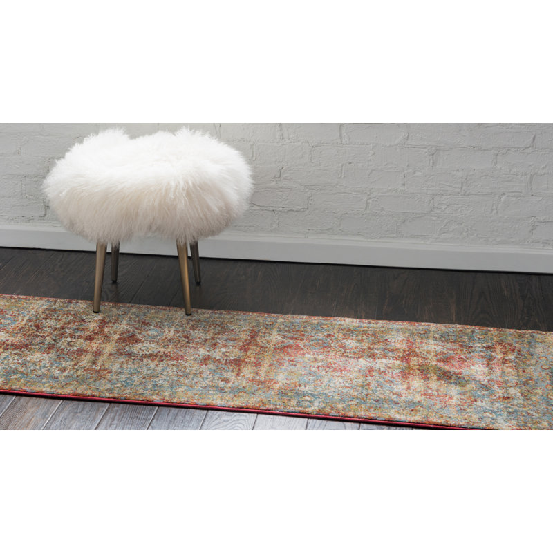Tapis rouge Folmar, Tapis de couloir 2 pi 2 po x 6 pi 1 po
