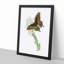 Caterpillar & Butterfly by George Shaw - Picture Frame Graphic Art Print-55513538-55513539