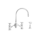 Hampton Bridge Faucet - Cross Handles