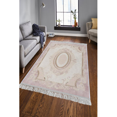 Luxurious Velvet Area Rug, 5.2 x 7.5 ft | 100% Velvet Fabric, 100% Cotton Sole, 0.4 in Pile Height | Antibacterial, Non-Slip, Machine Washable | Elegant 3D Digital Print, Perfect for Living Room & Bedroom Décor