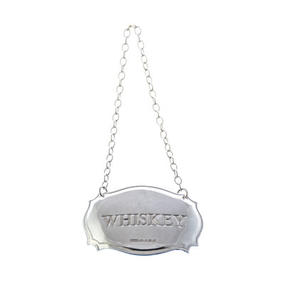 Decanter Label Chippendale Design Whisky
