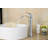 Single-Hole Single-handle Bathroom Faucet with Drain Assembly-93528394