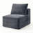 Modern Armless Floor-Hugging Modular Compression Sofa-1292580381