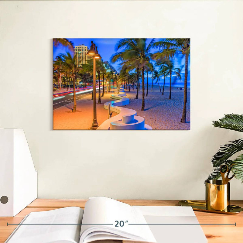 Ravi Fort Lauderdale Beachfront, H 8 po x l 12 po