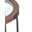 Tamberly Glass Top Frame End Table