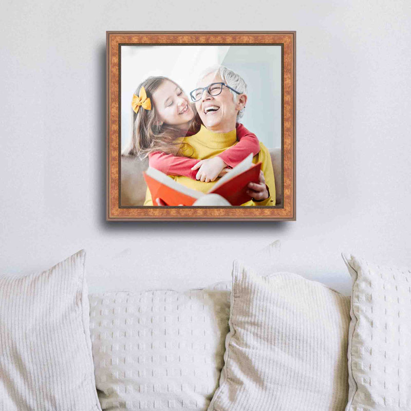 Antowine Brown Solid Wood Picture Frame, 12" W x 12" H