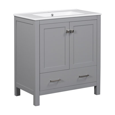 Ensemble de meuble-lavabo 60 "avec double meuble-lavabo 60"