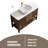 Freestanding Bathroom Vanity Plywood 4 Diag Doors Open Shelf 2 Marble Basins Carrara Top-1409038759