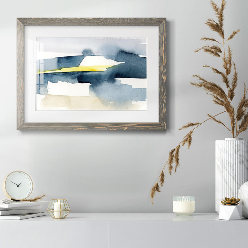 " Peeking Sunshine I ", Grey, 26" H x 38" W