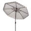 Parasol de plage festonné 130 po Martelle-526328177
