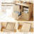31.5"W 3-Drawer File Cabinet with Charging Station, Pull-Out Open Shelf and Anti-Tipping Design-326142289
