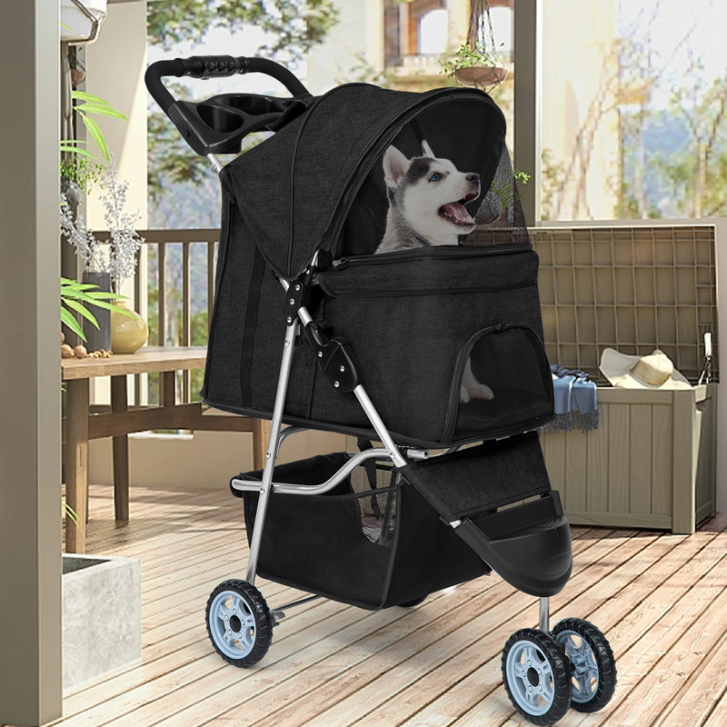 Poussette pliante Jogger, Noir