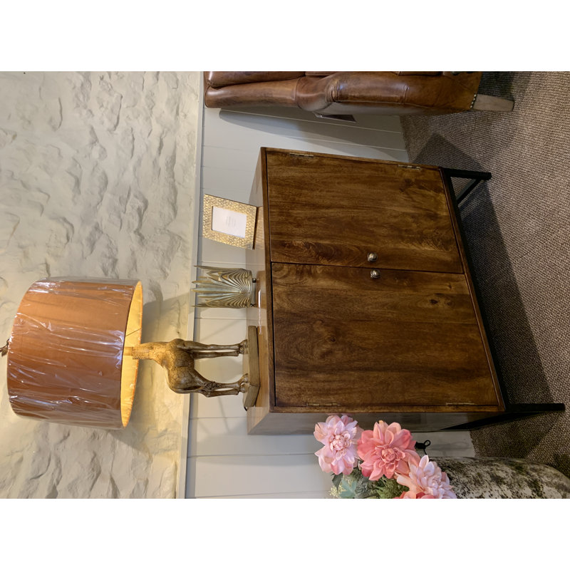 Walburg 80cm Solid Wood Sideboard