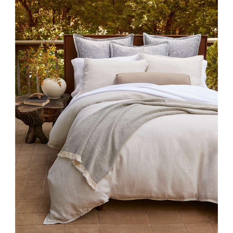 Linen Duvet Cover, Queen Duvet Cover, Natural