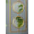 3 Mirror Piece Wall Mirror In Gold Rectangular Frame