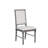 Leventis Weathered Gray Finish 7Pcs Dining Room Set