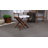 Newport Premium Teak Director's Chair with Striped Cushions