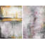 «Pink and Yellow Smokes», image multi-pièces sur toile Parvez Taj-707133837
