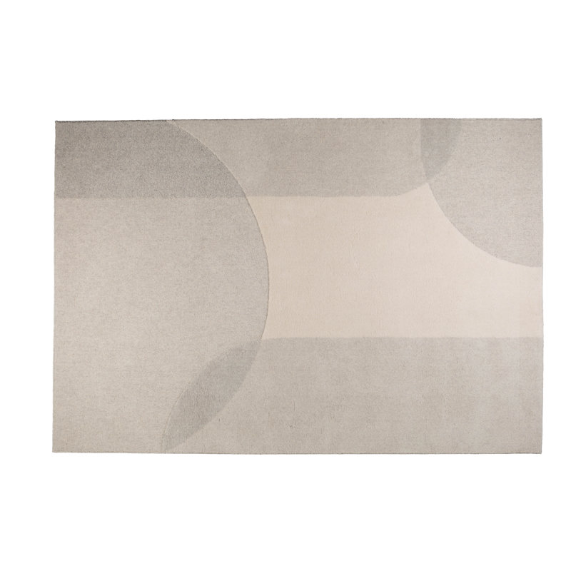 Tapis à motif géométrique Dream, Gris, Rectangle 6 pi 5 po x 10 pi