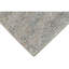 High-Quality Hand-Knotted Silver And Aqua Area Rug