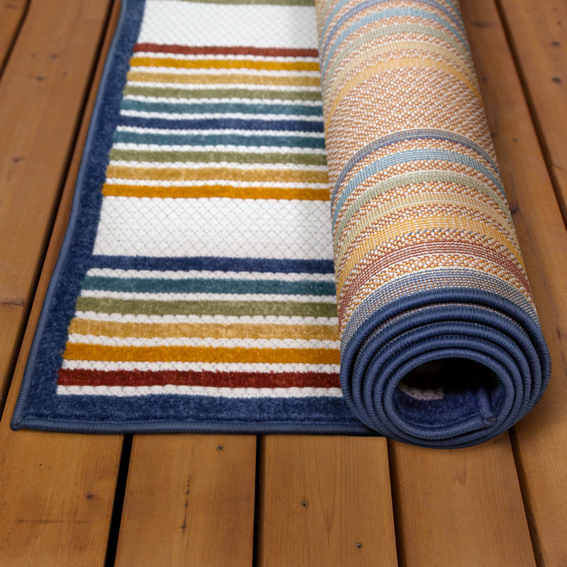 Floraville Striped Indoor Rug, Rectangle 3' x 5'