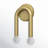 Yula 2-Light Wall Sconce In Natural Brass-1526040237