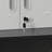 Wall Mounted Metal Storage Cabinet With Locking Door And Opened Shelf