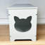 Meuble pour litière pour chat 39,4 po