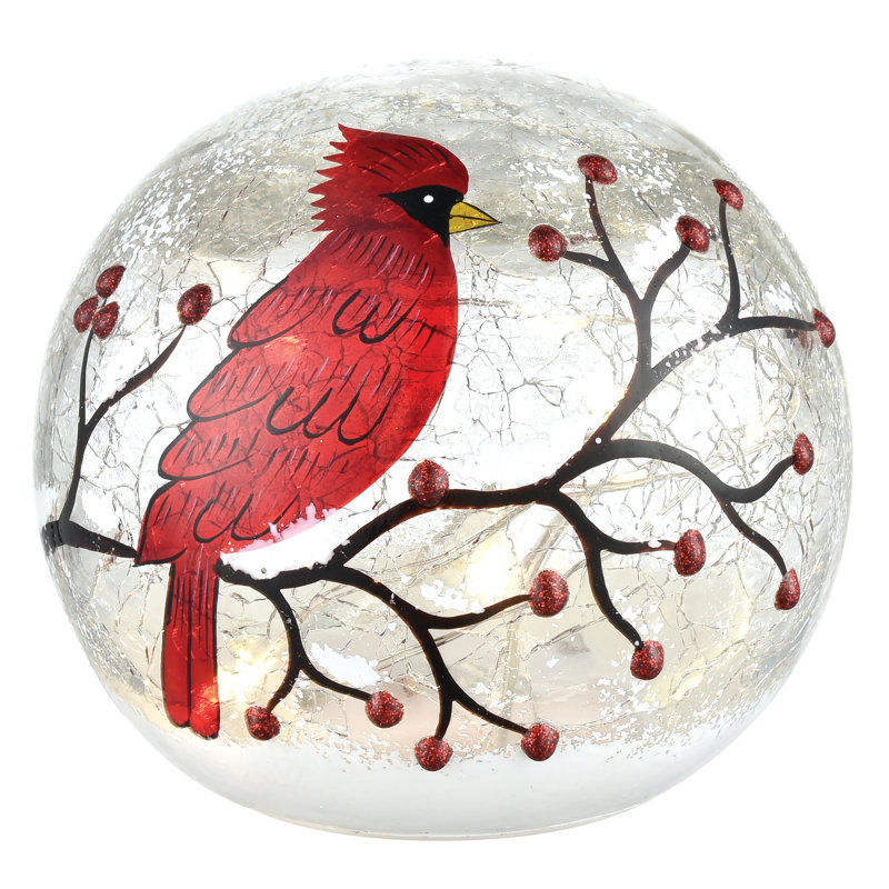 Mini orbe glace d'hiver
