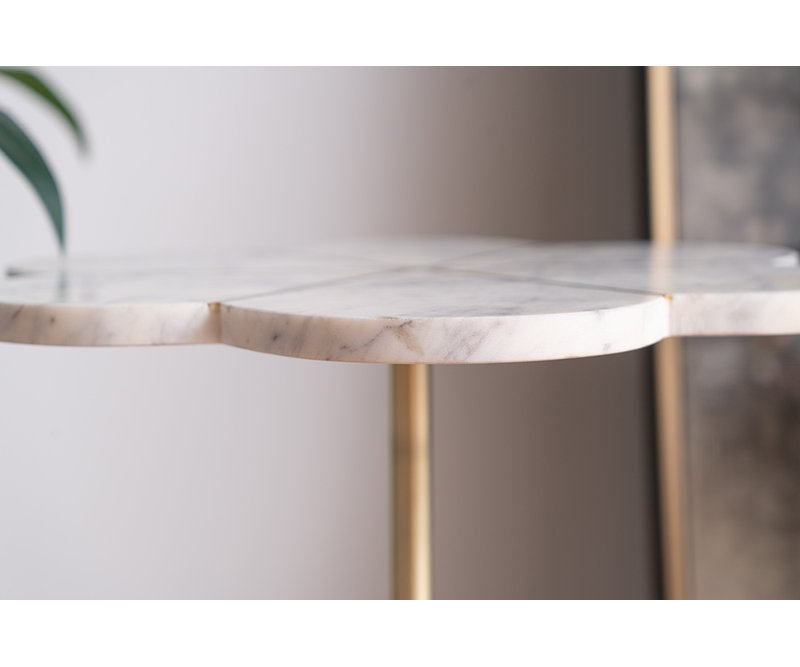 Armanie Marble Top End Table