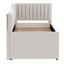 Lit de jour simple tapissier avec couchette et trois tiroirs-883430264-883430215