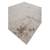 Contemporary One-of-a-Kind Rectangle 8 X 10 Hand Knotted Area Rug