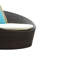 Terrace Relaxation Patio Daybed 47.24'' Wide Circle Wicker Patio Daybed with Cushions-100675775