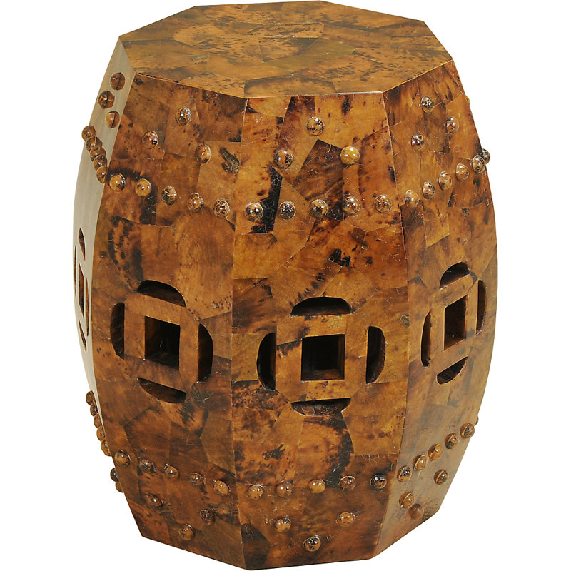 Table de bout Qing Tiger Pen Shell