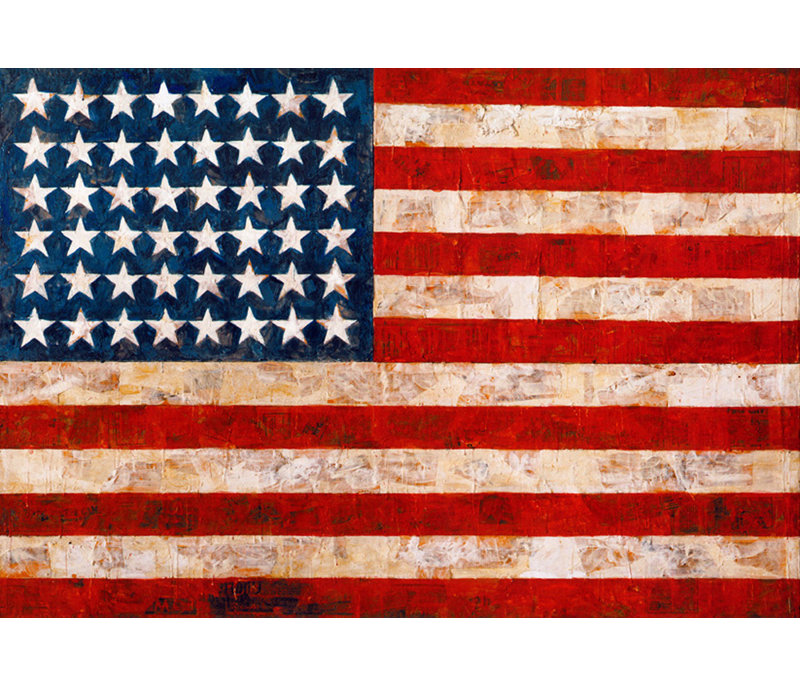 Flag, 1954, 16" H x 24" W