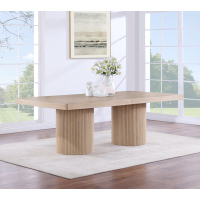 Table de salle à manger rectangulaire L 96 po x l 48 po Belinda
