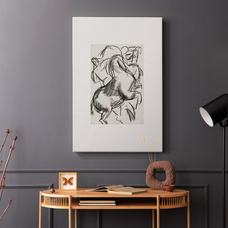 Croquis rétro XCVI - galerie enveloppée Cavas