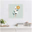 «Flower Girl» par Aislinn Simmonds, duchesse prune, impression sur toile encadrée