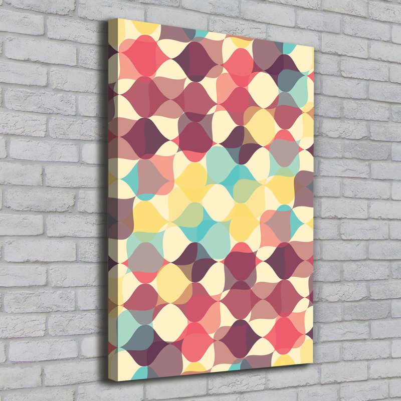 Geometric Background - Wrapped Canvas Print